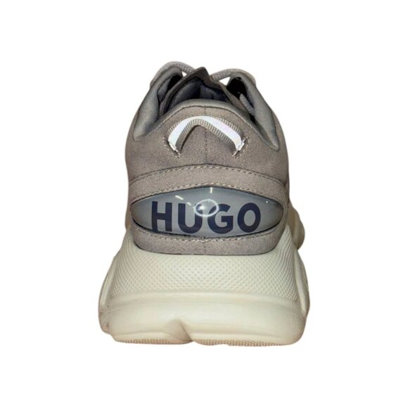 HUGO By Hugo Boss Leon Runn Mfbb Men's Chunky Ortholite Sneakers Gray US 9 - Picture 3 of 4